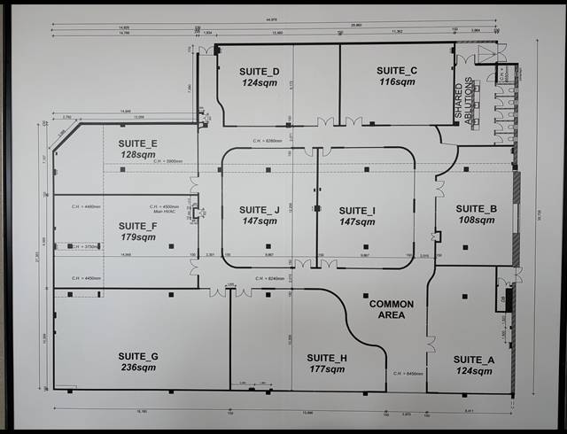 128.20M² OFFICE TO LET IN LA LUCIA